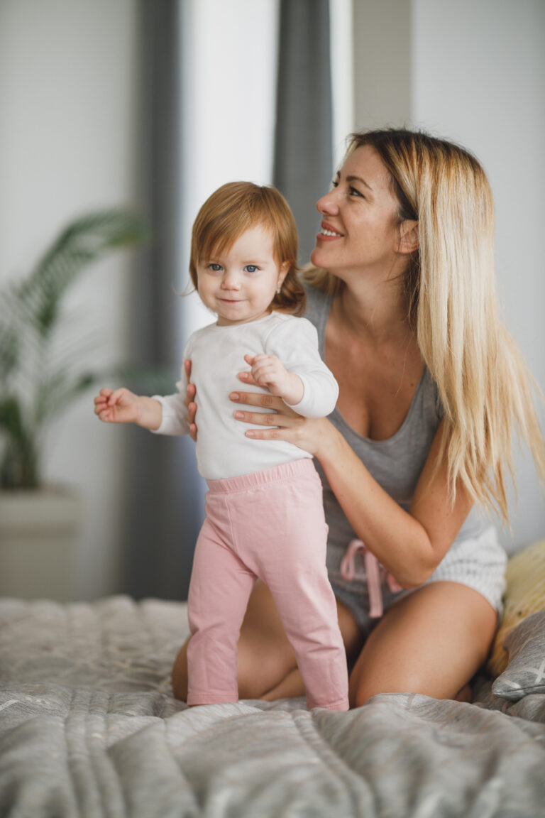 Mother and baby
